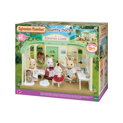 Sylvanian Families 5096 Landklinik - Puppenhaus Spielset, Mehrfarbig von Sylvanian Families