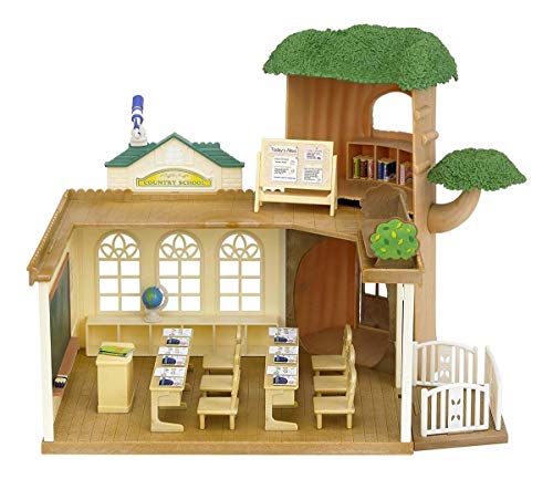 Sylvanian Families 5105 Eichenhain Schule - Puppenhaus Spielset von Sylvanian Families