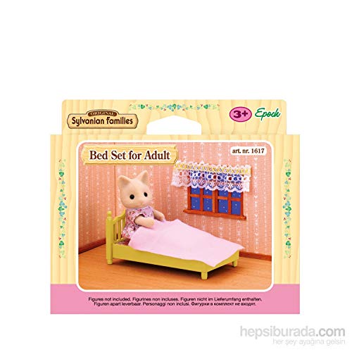 Sylvanian Families 5146 Bed for Adult Bett-Set für Erwachsene, Mehrfarbig von Sylvanian Families