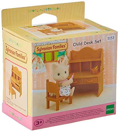 Sylvanian Families 5153 Kind Schreibtisch-Set, Mehrfarbig von Sylvanian Families