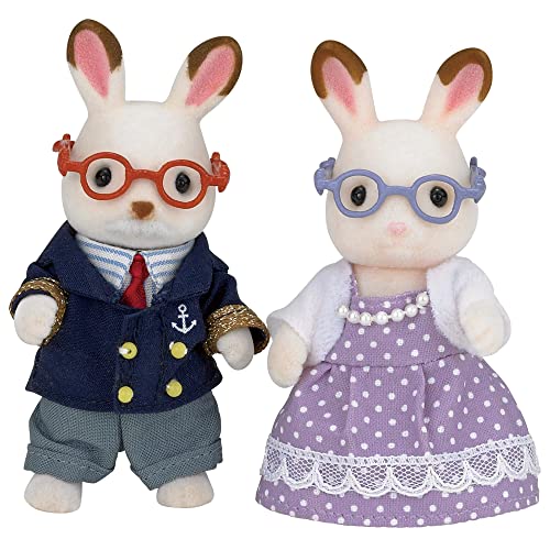 Sylvanian Families 5190 Schokoladenhasen Großeltern - Figuren für Puppenhaus von Sylvanian Families