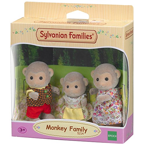 Sylvanian Families 5214 Affen Familie - Figuren für Puppenhaus, Pas De Variations von Sylvanian Families