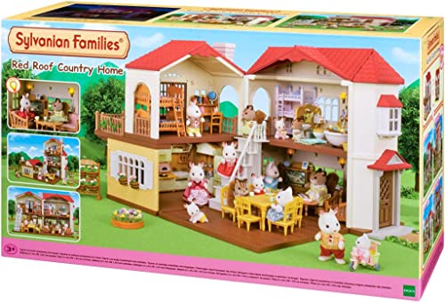 Sylvanian Families 5302 Stadthaus mit Licht - Puppenhaus, Mehrfarbig von Sylvanian Families