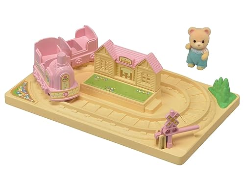 Sylvanian Families 5320 Baby Abenteuer Zug - Puppenhaus Spielset von Sylvanian Families