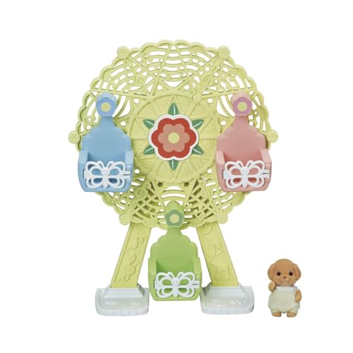 Sylvanian Families 5333 Baby Abenteuer Riesenrad - Puppenhaus Spielset von Sylvanian Families