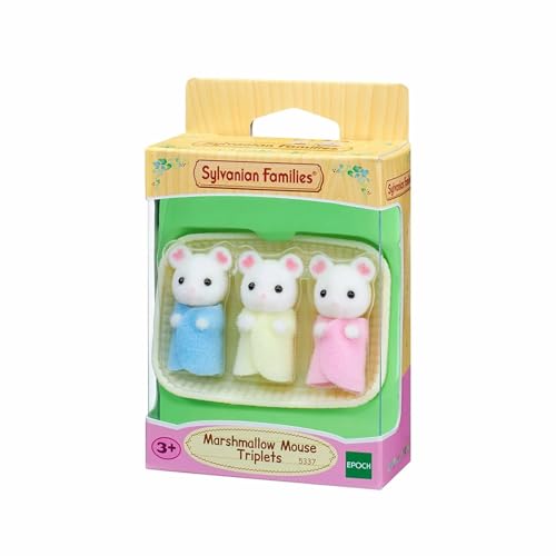 Sylvanian Families L5337 Marshmallow Mäuse Drillinge - Figuren für Puppenhaus von Sylvanian Families