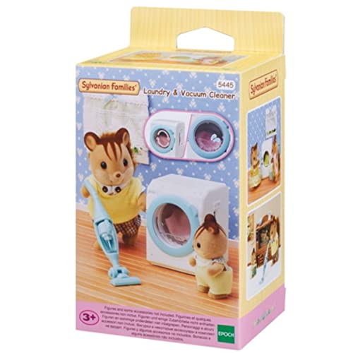 Sylvanian Families L5445 Waschmaschine & Staubsauger - Puppenhaus Einrichtung Möbel von Sylvanian Families