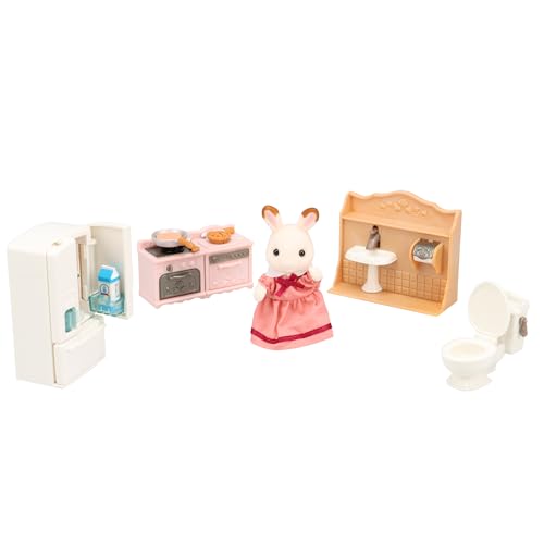 Sylvanian Families 5449 Einrichtung Komplettset - Puppenhaus Einrichtung Möbel von Sylvanian Families