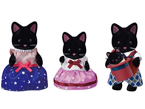 Sylvanian Families 5530 Schwarze Katzen Familie - Figuren für Puppenhaus von Sylvanian Families