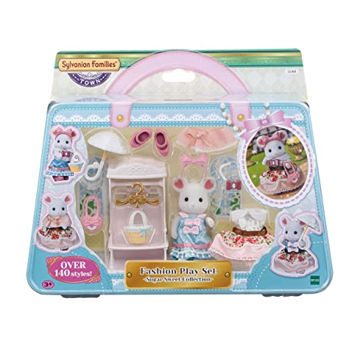 Sylvanian Families 5540 Mode Spielset mit Marshmallow Maus - Puppenhaus Spielset von Sylvanian Families