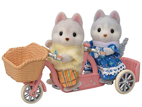 Sylvanian Families 5637 Tandem Spielset mit Figuren - Puppenhaus Spielset von Sylvanian Families