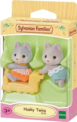 Sylvanian Families 5638 Husky Zwillinge - Figuren für Puppenhaus von Sylvanian Families