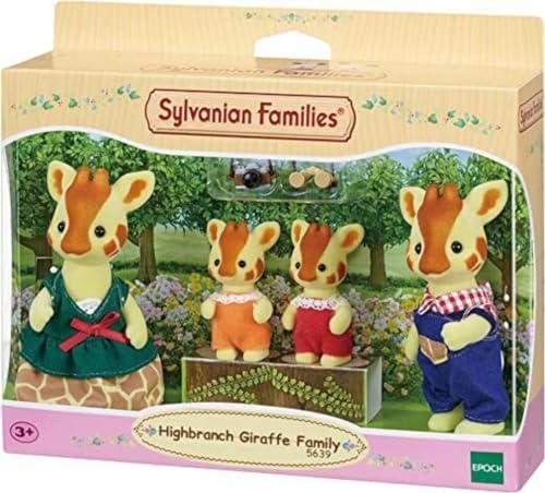 Sylvanian Families 5639 Giraffen Familie - Figuren für Puppenhaus von Sylvanian Families