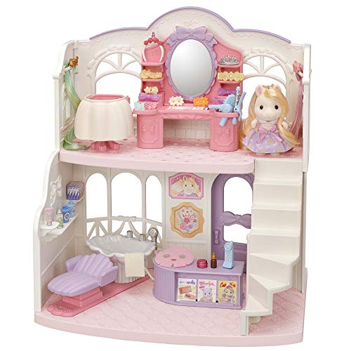 Sylvanian Families 5643 Pony Friseursalon mit Figur - Puppenhaus Spielset von Sylvanian Families