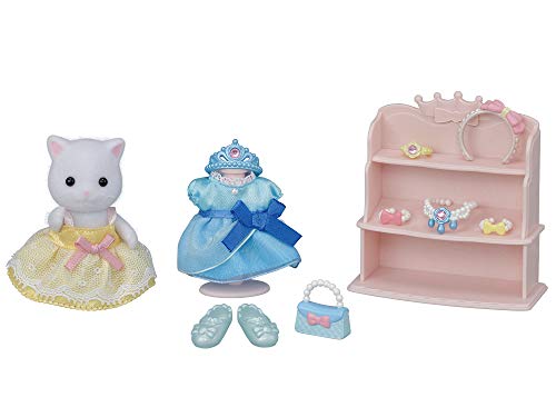 Sylvanian Families 5645 Prinzessinnen Ankleideset mit Figur - Puppenhaus Spielset von Sylvanian Families