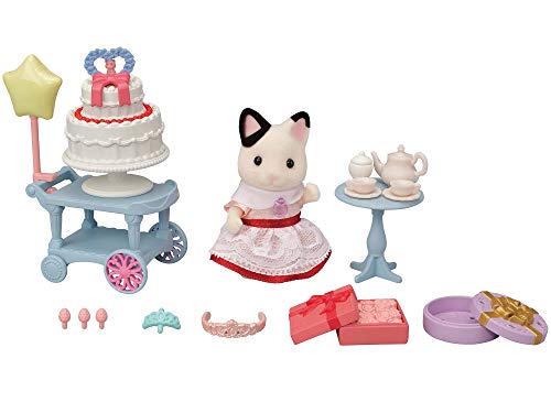 Sylvanian Families 5646 Party Spielset mit Figur - Puppenhaus Spielset von Sylvanian Families