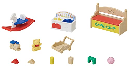 Sylvanian Families 5709 Baby Kindergarten Spielzeug mit Figuren - Puppen Spielset von Sylvanian Families