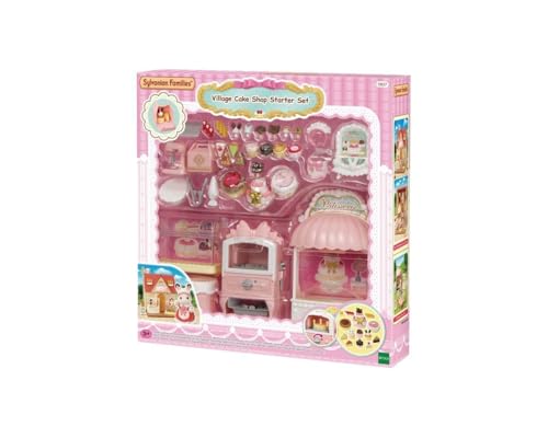 Sylvanian Families 5807 Dorfkonditorei Set für Starter Haus, Ergänzungsset inklusive Backofen mit Funktion und viel Zubehör, Spielzeug für Kinder ab 3 Jahren von EPOCH