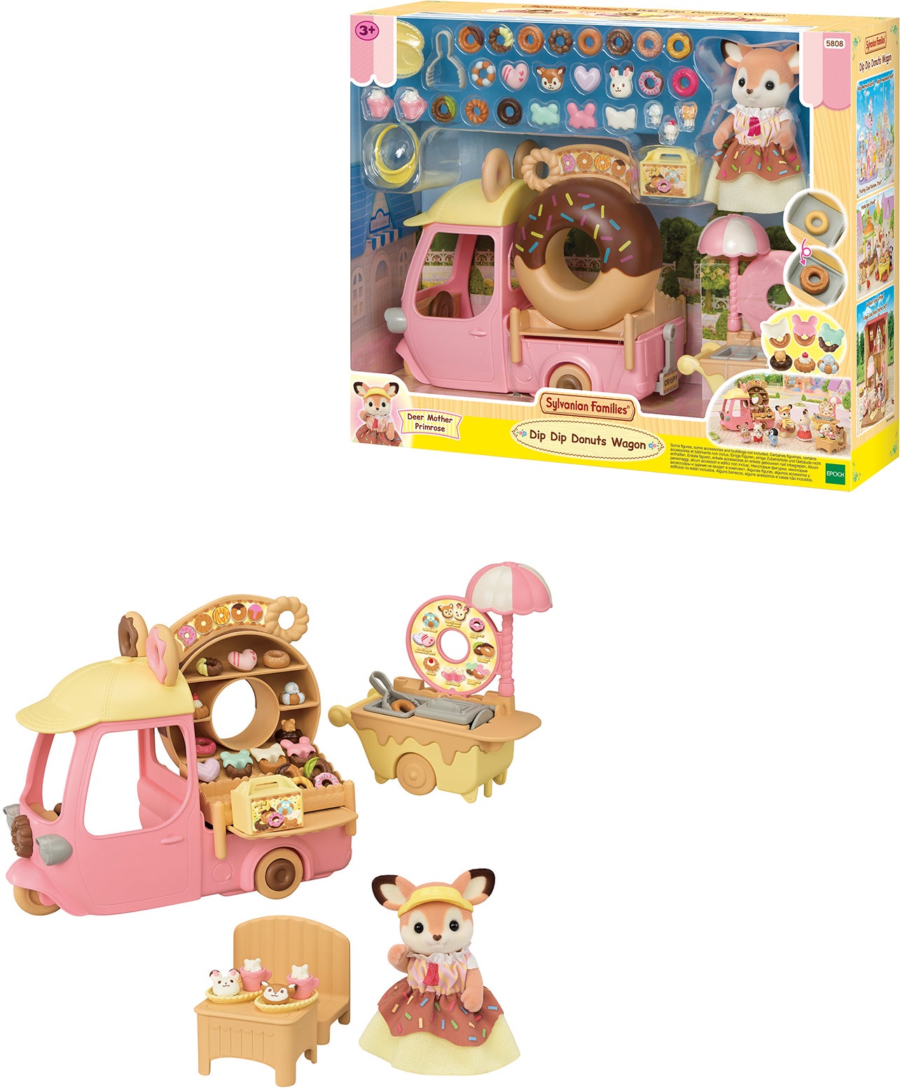 Sylvanian Families Spielset Donut-Wagen mit Figur von Sylvanian Families