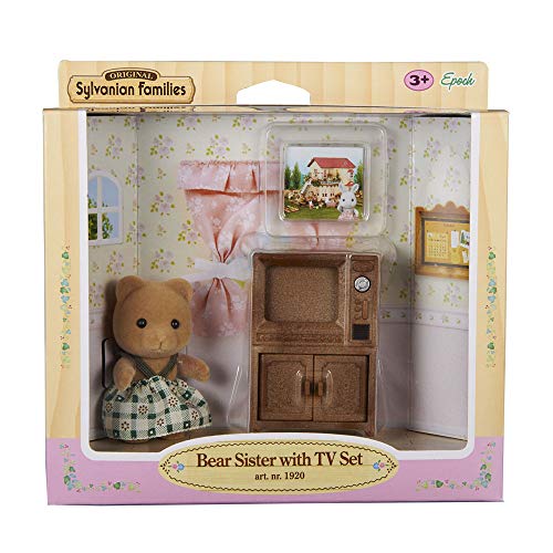 Sylvanian Families - Bear Sister with TV Set (5143) von Sylvanian Families