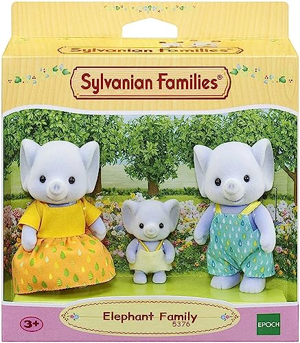 Sylvanian Families L5376 Elefanten Familie - Figuren für Puppenhaus von Sylvanian Families