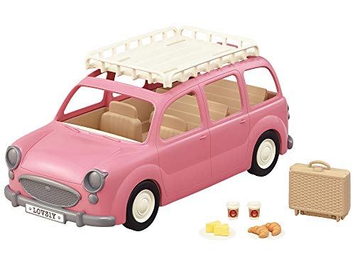 Sylvanian Families L5535 Familienauto mit Picknickzubehör - Puppenhaus Auto Spielset von Sylvanian Families