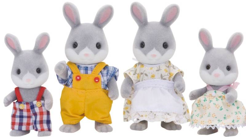 Sylvanian Families Figurenset Baumwollkaninchen-Familie von Sylvanian Families