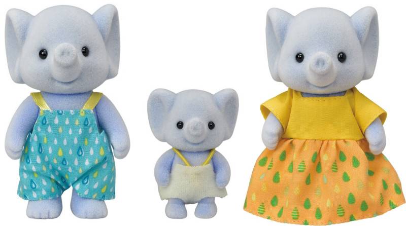 Sylvanian Families Figurenset Die Familie Elefant von Sylvanian Families