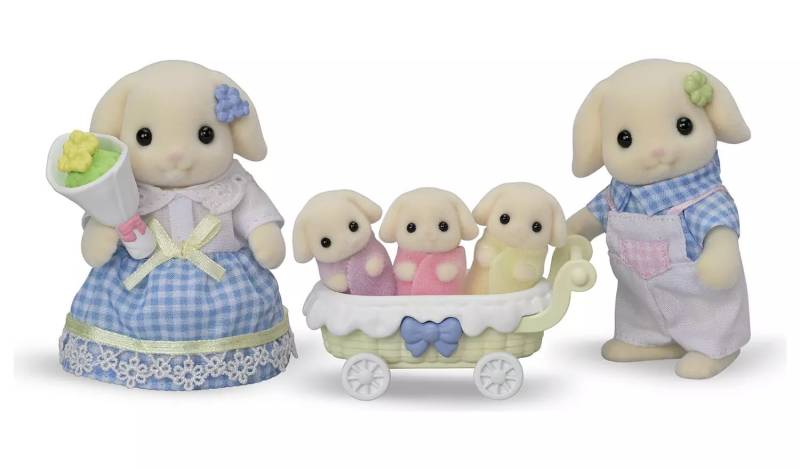 Sylvanian Families Figurenset Kaninchenfamilie Flora von Sylvanian Families