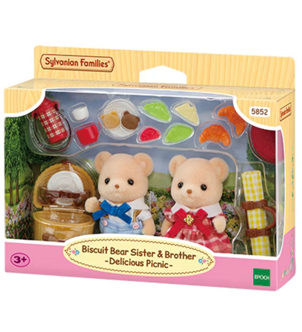 Sylvanian Families - Keks Bear Schwester & Bruder - 5852 - Sylvanian Families - One Size - Spielzeugfiguren Sylvanian Families - Keks Bear Schwester & Bruder - 5852 - Sylvanian Families - One Size - Spielzeugfiguren von Sylvanian Families