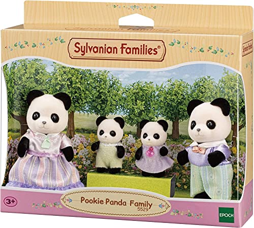 Sylvanian Families L5529 Panda Familie - Figuren für Puppenhaus von EPOCH