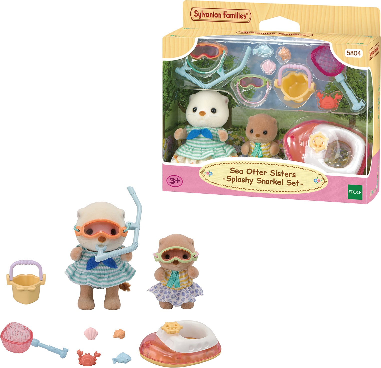 Sylvanian Families Figurenset Seeotter mit Schnorchelset von Sylvanian Families