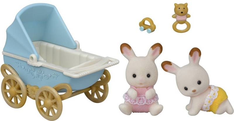 Sylvanian Families Spielset Schokoladen-Kaninchenzwillinge Set von Sylvanian Families