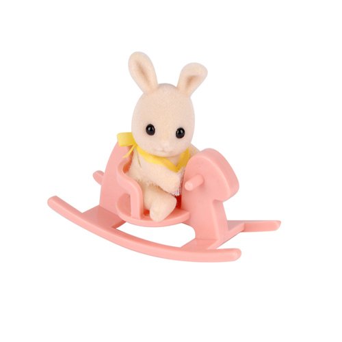 Sylvanian families - Mini-Bag-Spielplatz: ein Schaukelhase von Sylvanian Families