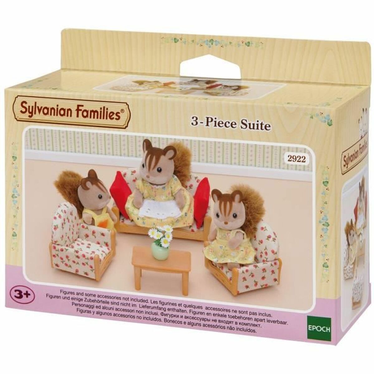 Zubehör für Puppenhaus Sylvanian Families Sofa + 2 Armchairs + Table Zubehör für Puppenhaus Sylvanian Families Sofa + 2 Armchairs + Table von Sylvanian Families