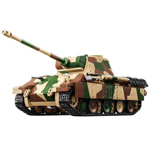 SymGrpu Militärischer Panzer Bausteine Bausatz, 1:28 Panzer Medium G-Typ Klemmbausteine, WW2 Armee Fahrzeug Modell Spielzeug für Erwachsene Kinder ab 6 Jahren (1962 Stücke) von SymGrpu