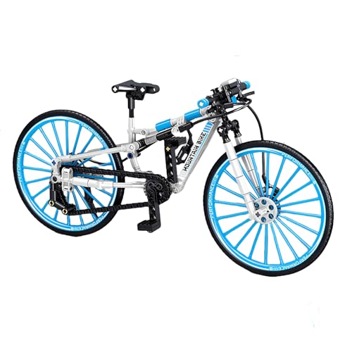 Technic Bergstraße Fahrrad Klemmbausteine Bausatz, 247 PCS Fahrrad-Bausteine mit Ständer, STEM Display Modell Fahrrad Geschenk Spielzeug für Jungen und Mädchen Erwachsene von SymGrpu