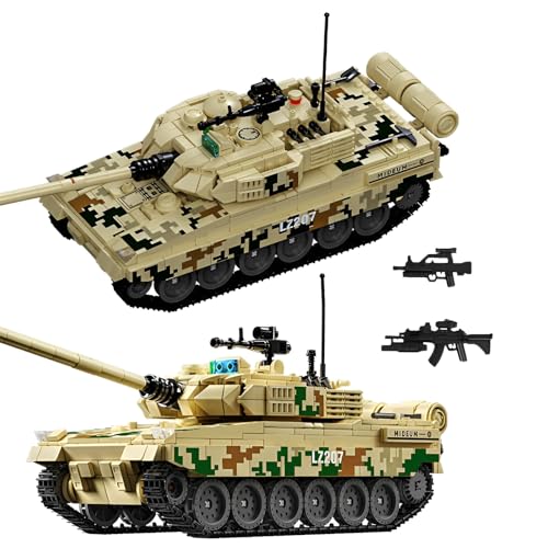 Typ 15 Leichter Panzer Bausteine Bausatz, WW2 Militärischer Kampfpanzer Modell Klemmbausteine, Erwachsene Sammelbare Modellpanzer Sets zum Bauen, Armee Fahrzeuge Display Spielzeug für Kinder(956PCS) von SymGrpu