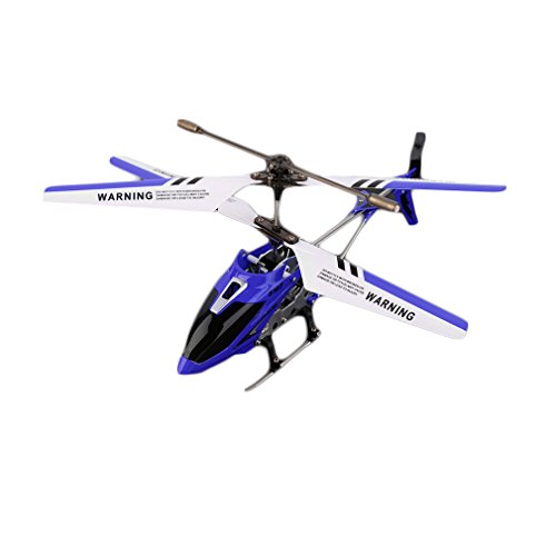 Syma S107G RC Hubschrauber 3-Kanal Infrarot mit Gyro (Blau) von SYMA