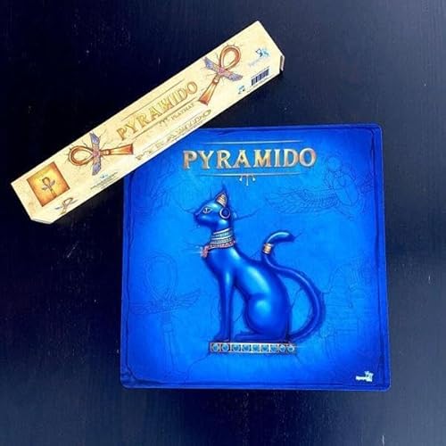 Synapses Games SG027 - Pyramido Spielmatte: Katzengöttin Bastet (Farbe dunkelblau) von Synapses Games