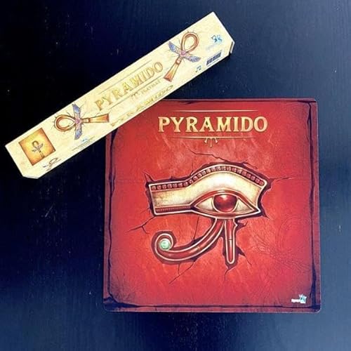 Synapses Games SG028 - Pyramido Spielmatte: Das Auge von Ra (Farbe rot) von Synapses Games