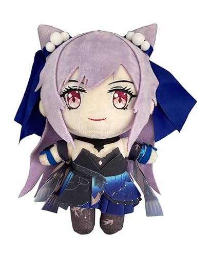 Anime Keqing Plüschtier Plush Doll Plüschpuppe Cosplay Kuscheltier Weihnachten Geschenk Mehrfarbig 20cm von Syqiya