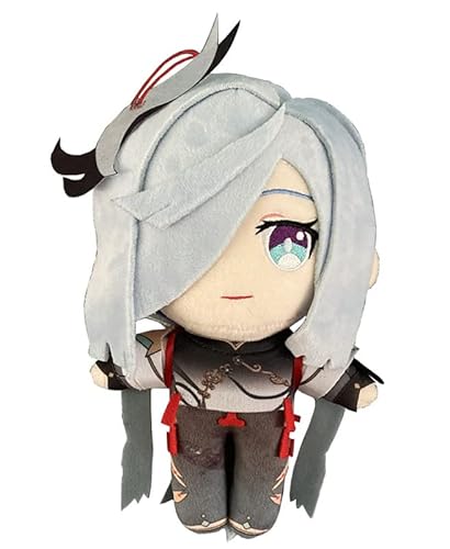 Anime Shenhe Plüschtier Plush Doll Plüschpuppe Cosplay Kuscheltier Weihnachten Geschenk Mehrfarbig 20cm von Syqiya