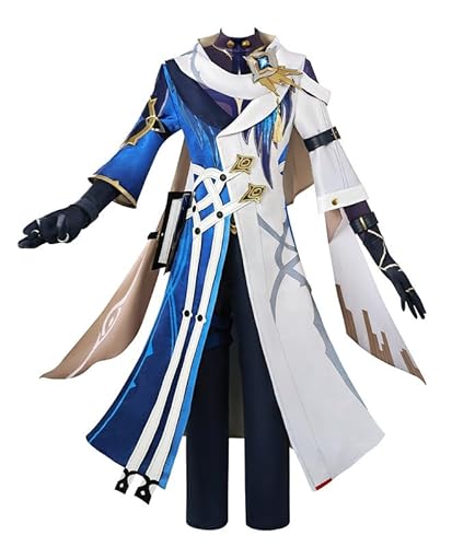 Anime Sunday Outfit Cosplay Costume Herren Blau XL (Chest 93-96cm) von Syqiya