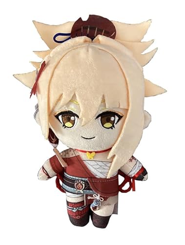 Syqiya Anime Naganohara Yoimiya Plüschtier Plush Doll Plüschpuppe Cosplay Kuscheltier Weihnachten Geschenk Mehrfarbig 20cm von Syqiya