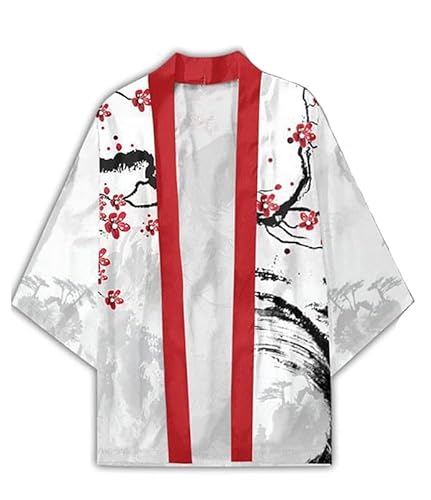 Syqiya Unisex Kimetsu no Yaiba Inosuke Hashibira Kimono Cosplay Kostüm Umhang Mantel Strickjacke Color-17 Herren Damen XXS von Syqiya