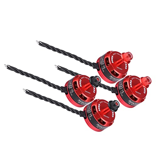 Syrisora ​​4 Stück DX2205 2300KV 2-4S Bürstenloser Motor X210 X220 250 280 300 RC Racing FPV Drone von Syrisora