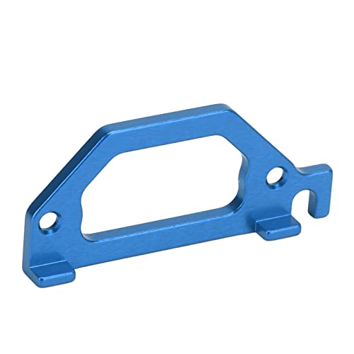 Syrisora RC Servohalterung Aluminiumlegierung Servohalterung Upgrade-Teile für Traxxas Latrax Teton 1/18 RC Crawler Auto (blau) von Syrisora