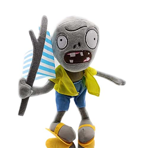 Pflanzen Vs Zombies Plüschtiere, Spiel Zombies gegen Pflanzen Gefüllte Puppen, Weichspielzeug für Kuscheltiere Kinder Tolles Geschenk 30cm (N) von Syuooo