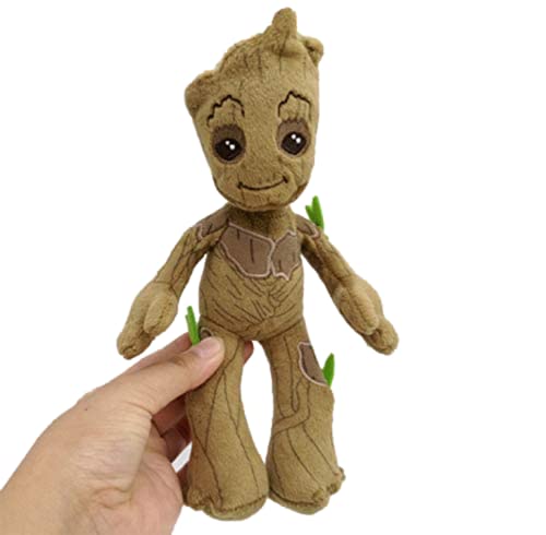 Pethuel Groot Kuscheltier Plüsch Spielzeug Groot Baum Mann 22cm Stuff Puppe Kinder Geburtstags-Geschenke gefüllte Puppe für (1PCS) von Pethuel